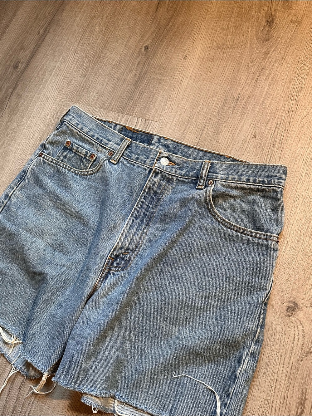 Vintage Levi’s Cut Denim Shorts
